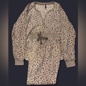 Leopard Print Pajamas